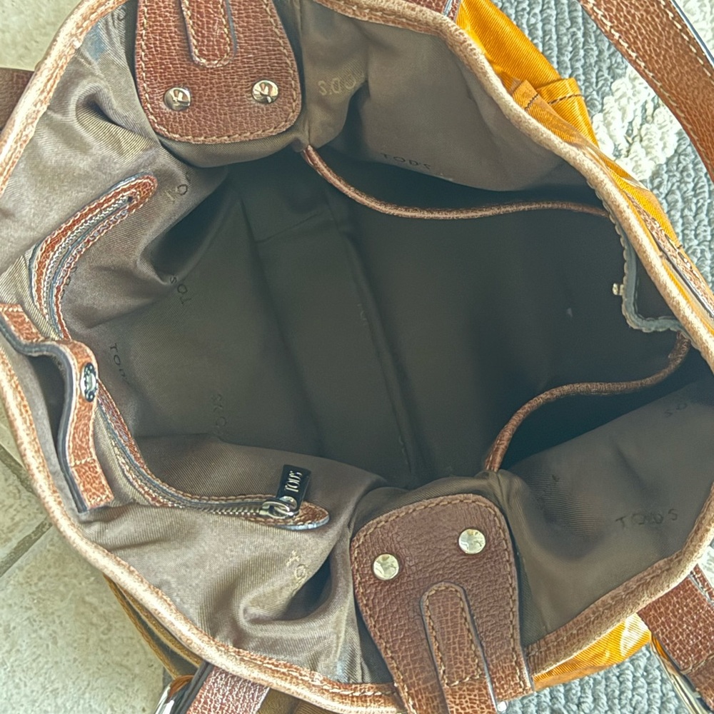 Tod's Coated Canvas Shoulder and Crossbody Bag - Picture 5 of 6